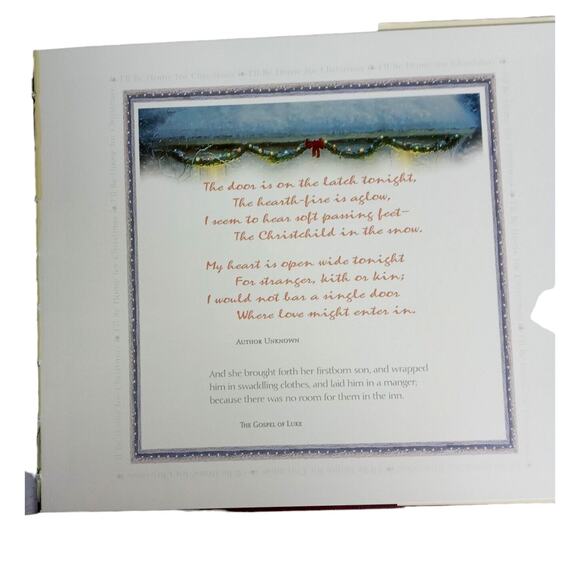 I'll Be Home for Christmas Painter of Lights Thomas Kinkade Lighted Path Book - Picture 8 of 15